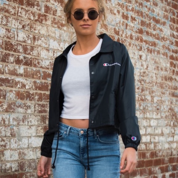 champion crop jacket